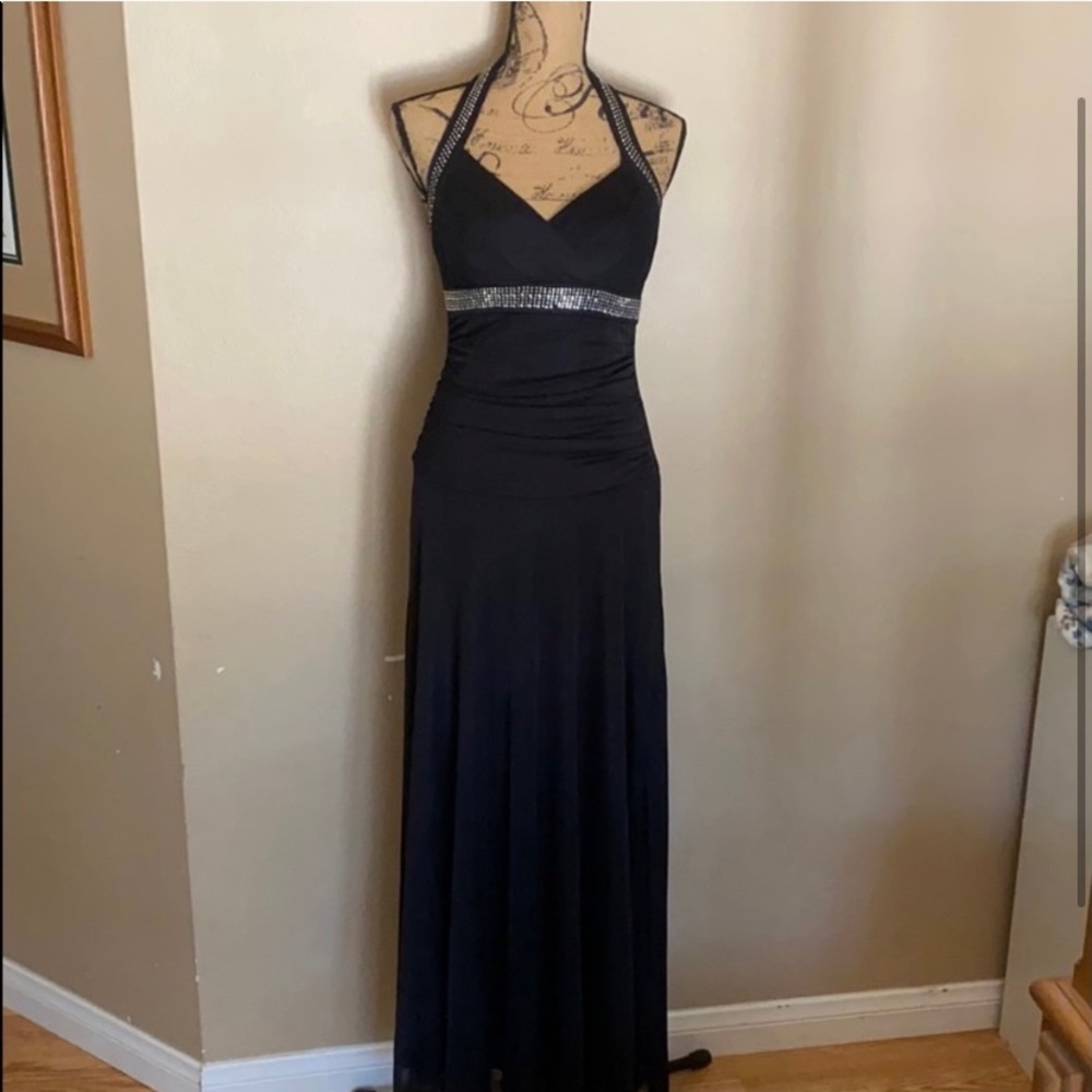 Black Floor Length Formal Dress